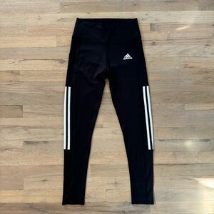 Adidas Aerogreen Classic Stripe Pocket Leggings Size S